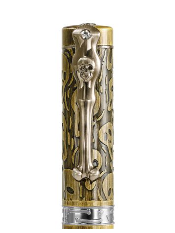 Designer Wenge Wood Ball Pen With Natural Amber, image , picture 5