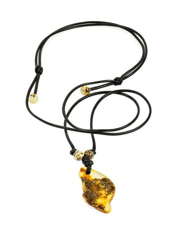 Boho Style Amber Necklace, image , picture 3
