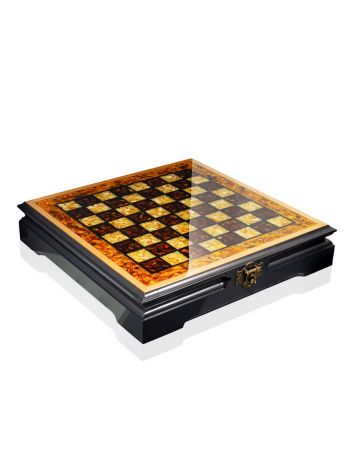 Luxury Natural Amber and Wooden Chess Set, image , picture 4