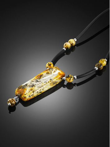 Ethnic Style Amber Necklace, image , picture 2