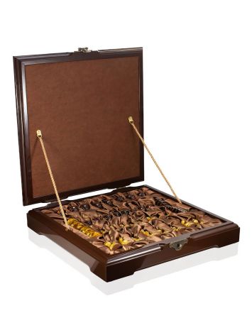Chess and checkers set: board, pieces, and checkers, image , picture 4