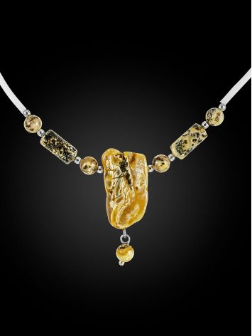 Ethnic Style Amber Necklace, image , picture 3
