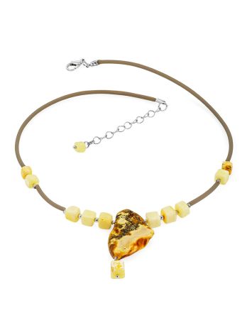 Bold Amber Necklace, image , picture 3