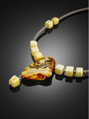 Bold Amber Necklace, image , picture 2