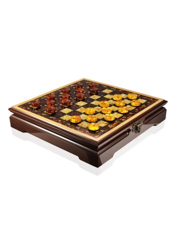 Chess and checkers set: board, pieces, and checkers, image , picture 5