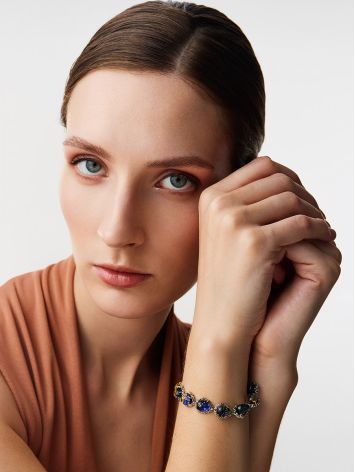 Blue Amber Bracelet, image , picture 4