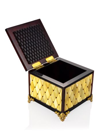The 'Artemis' luxurious amber jewelry box, image , picture 4