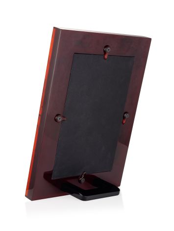 Natural amber photo frame — an elegant interior accent, image , picture 4