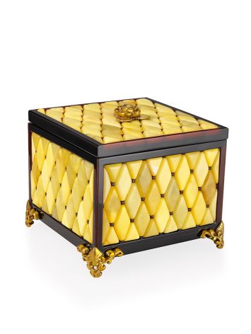 The 'Artemis' luxurious amber jewelry box, image 