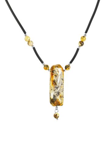 Ethnic Style Amber Necklace, image 