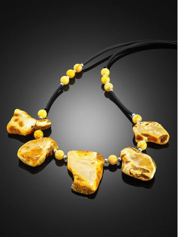 Bold Amber Necklace, image , picture 2