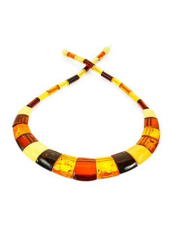 Natural Amber Necklace "Egypt", Length: 43, image , picture 3