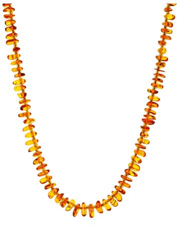 Amber Beaded Necklace For Kids, image , picture 3