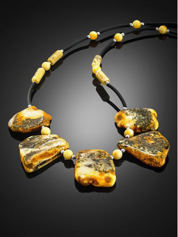 Handcrafted Amber Necklace, image , picture 2