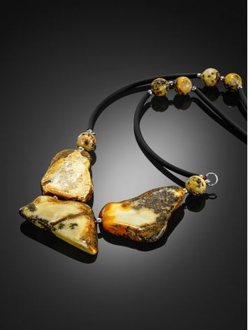 Fashionable Amber Necklace, image , picture 2