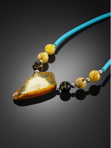 Exotic Style Amber Necklace, image , picture 2