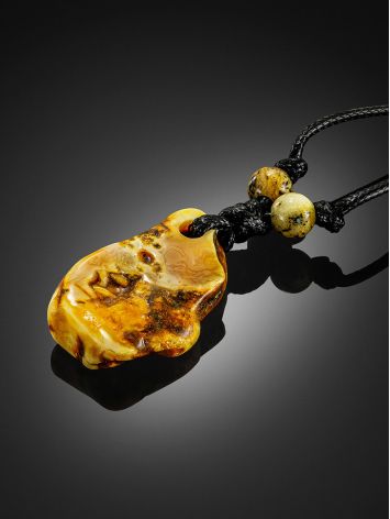 Safari Style Amber Necklace, image , picture 2