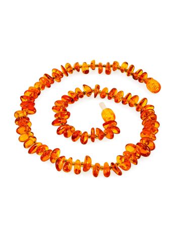 Amber Beaded Necklace For Kids, image , picture 4