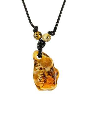 Safari Style Amber Necklace, image 
