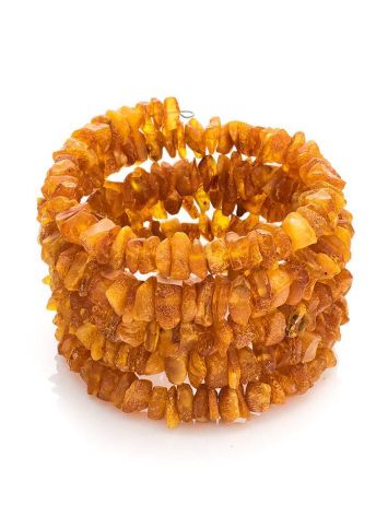 Raw Cognac Amber Bracelet, image 