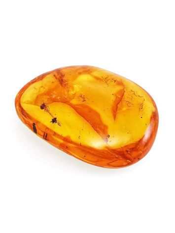 Lemon Amber Stone With Inclusion, image 
