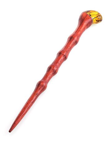 Wooden Hair Stick With Amber, image 