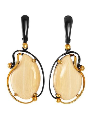 Mammoth Tusk Earrings In Gold-Plated Silver The Era, image 