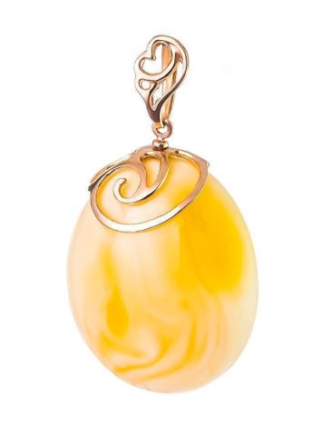 Amber Pendant In Gold The Cascade, image 
