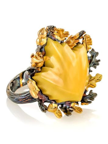 Bold Adjustable Ring In Sterling Silver The Canada, Ring Size: Adjustable, image 