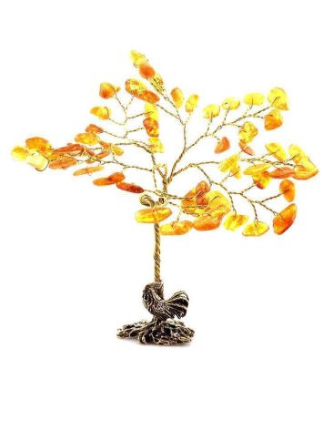 Lemon Amber Decorative Money Tree, image 