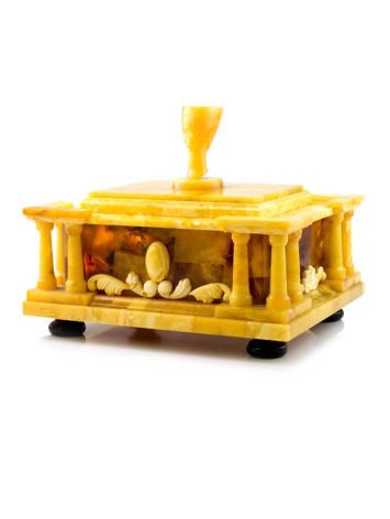 Exclusive Honey Amber Casket, image 