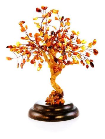 Multicolor Amber Decorative Money Tree, image 