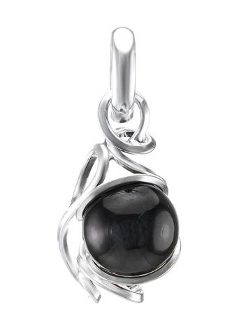 Cherry Amber Pendant In Sterling Silver The Flamenco, image 