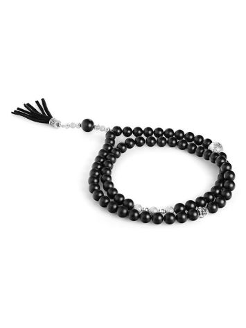 Black Amber Beads With Tassel The Cuba, image , picture 8