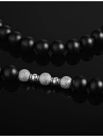 Black Amber Beads With Tassel The Cuba, image , picture 5