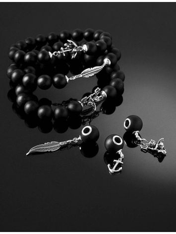 Dark Beaded Bracelet The Cuba, image , picture 4
