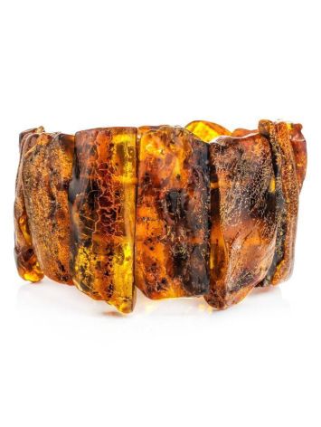 Raw Amber Bracelet The Volcano, image , picture 3