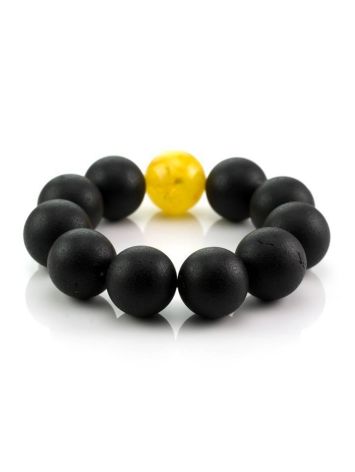 Black Amber Bracelet The Cuba, image , picture 3