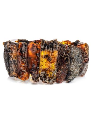 Black Amber Bracelet The Volcano, image , picture 3