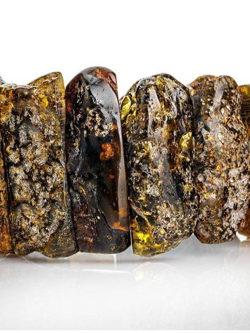 Cognac Amber Bracelet The Volcano, image , picture 3