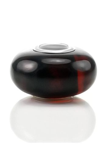 High Polished Cherry Amber Ball Charm, image , picture 2