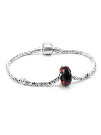 High Polished Cherry Amber Ball Charm, image , picture 4