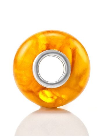 Bright Honey Amber Ball Charm, image , picture 3