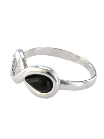 Sterling Silver Ring With Cherry Amber The Amour, Ring Size: 10 / 20, image , picture 4