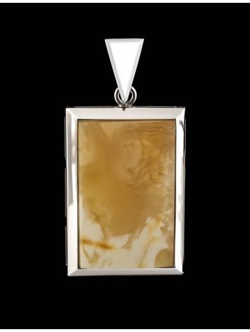 Honey Amber Pendant In Sterling Silver The Glow, image , picture 3