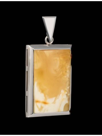 Honey Amber Pendant In Sterling Silver The Glow, image , picture 4