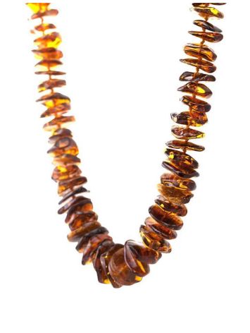 Cherry Amber Beaded Necklace, image , picture 6