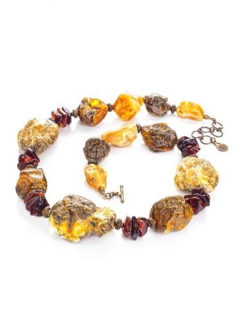 Raw Amber Beads With Brass The Indonesia, image , picture 3