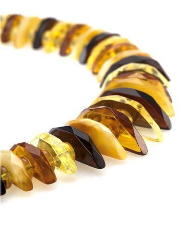 Multicolor Amber Necklace The Tangerine, image , picture 7
