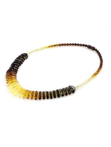 Two Toned Amber Necklace The Tangerine, image , picture 5